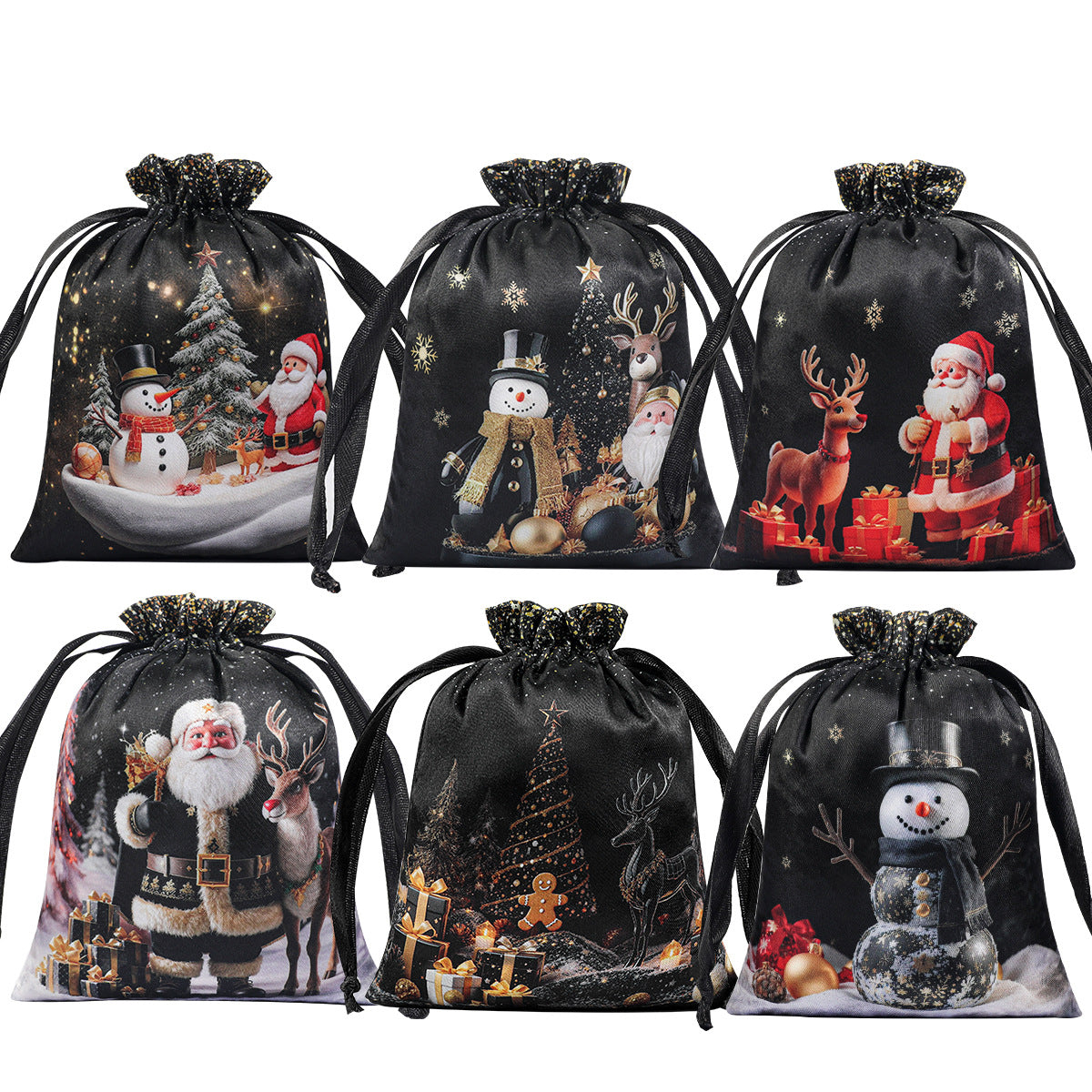 Wholesale Christmas Candy Custom Bag